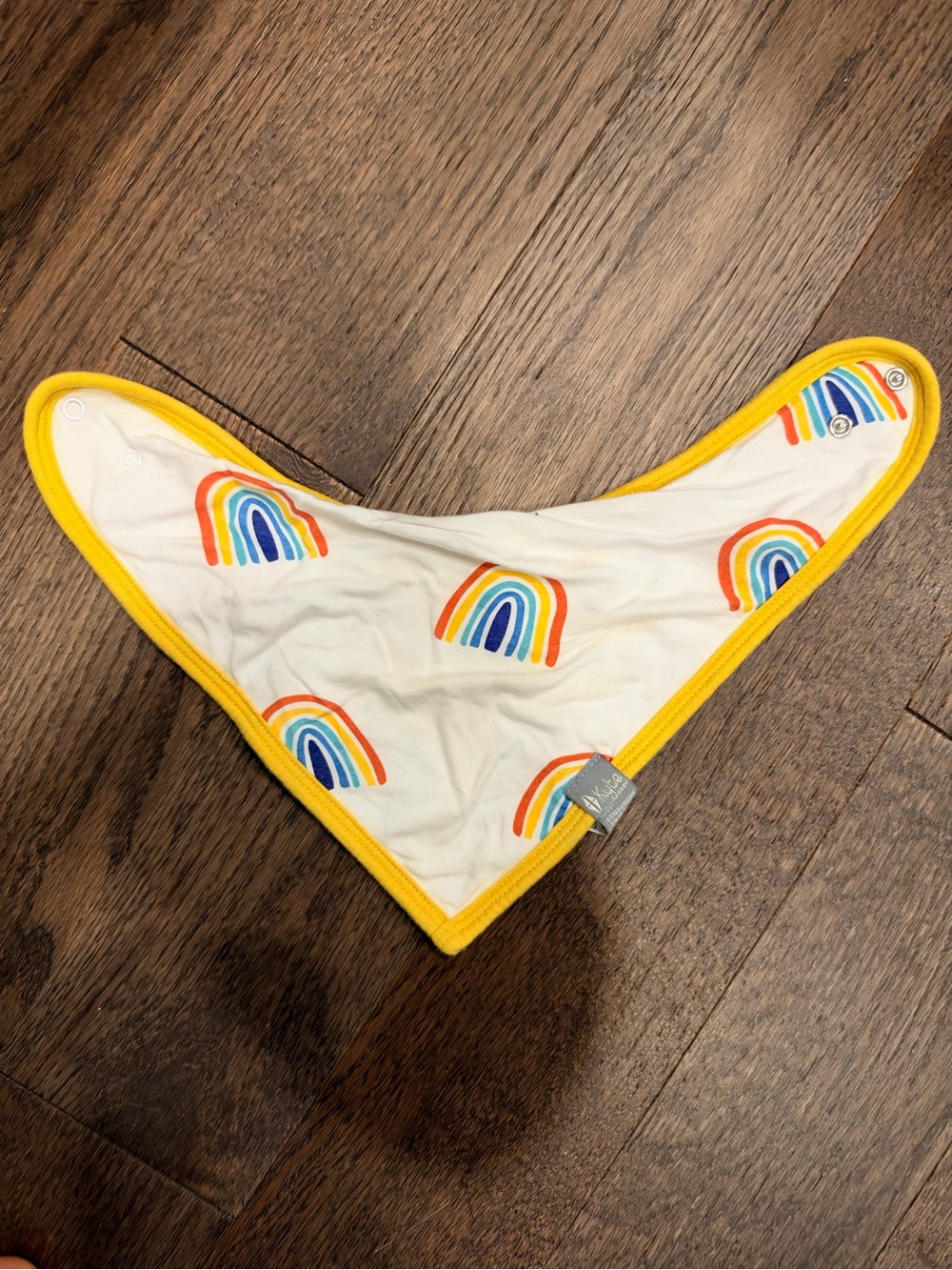 Kyte Baby Pineapple Rainbow Bamboo Bib